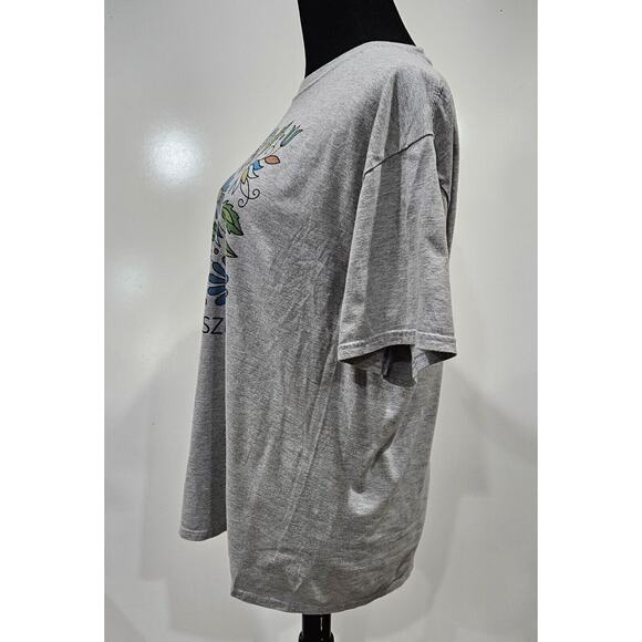 Folkstar 100% Folklor XLarge Floral Polska #Kaszuby Tshirt Folk Art Artsy - Picture 5 of 7